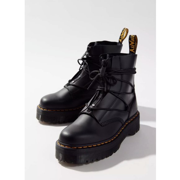 Dr. Martens Black Platform Boots - Picture 12 of 16